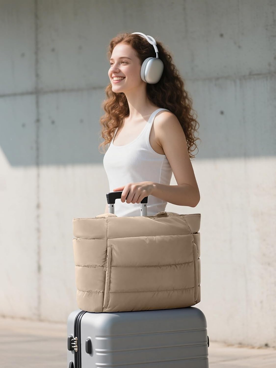 Detalle 2 de Bagstellar Puffer Tote 20L
