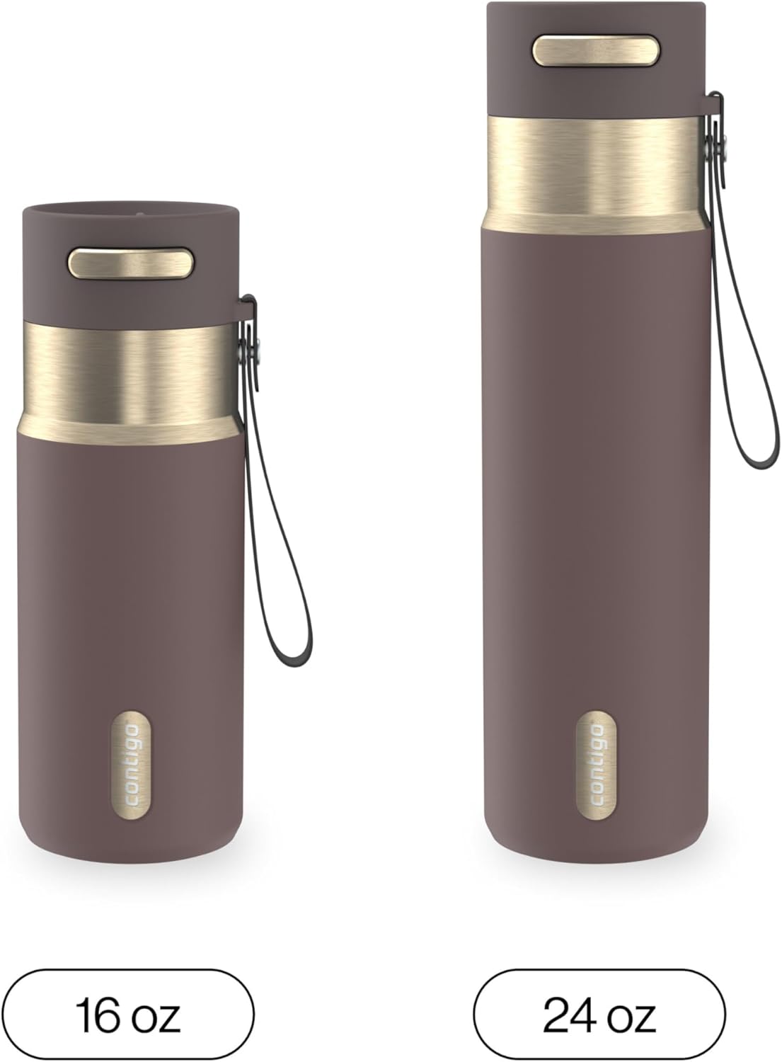 Thumbnail 4 de Contigo Stainless Steel Water Bottle 24 oz
