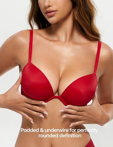 Detalle de Wingslove Deep V Push Up Bra