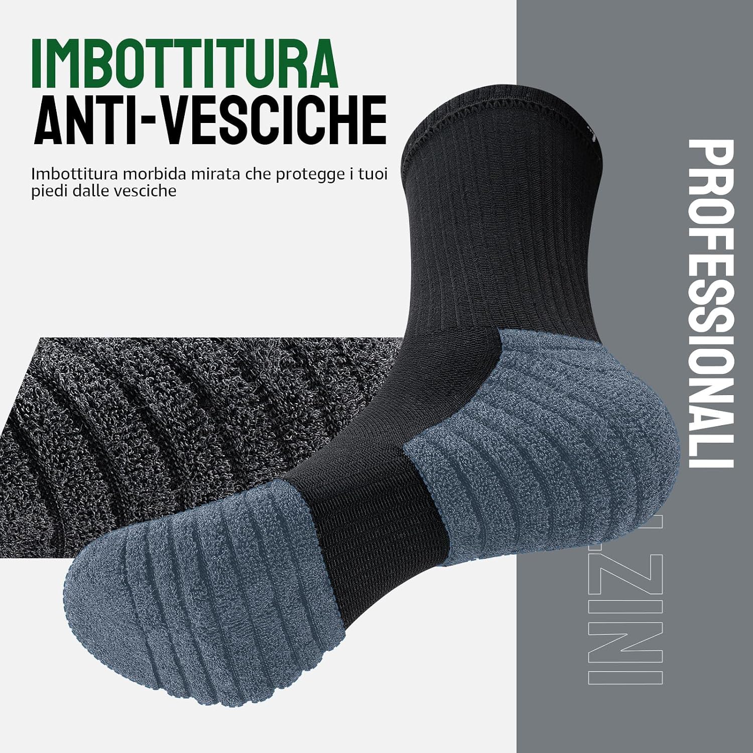 Detalle de Alaplus calzini lunghi da lavoro 6 paia