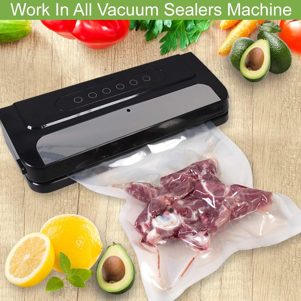 Detalle 2 de KitVacPak 200-Count Gallon Vacuum Sealer Bags, 11 x 16 in, BPA-Free