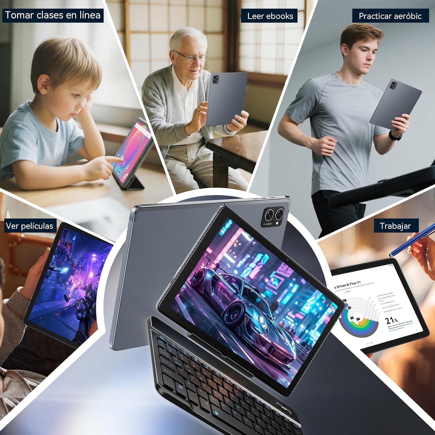 Thumbnail 6 de TABWEE Android 16 Tablet 24GB RAM