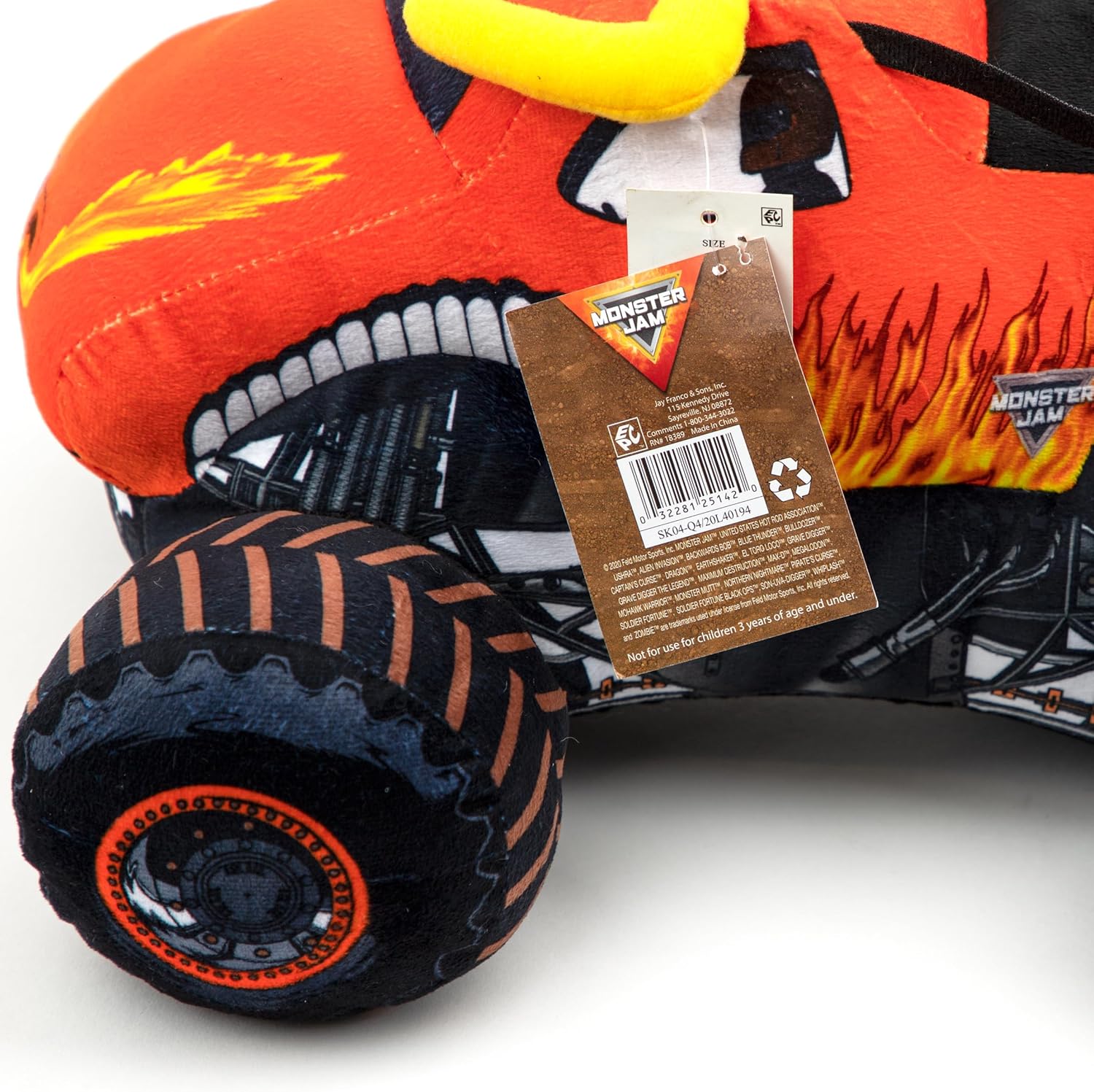 Thumbnail 4 de Jay Franco Monster Jam El Toro Loco Plush Pillow Buddy (32cm) – Kids ultra-soft character plush & cosy cushion, official licensed product