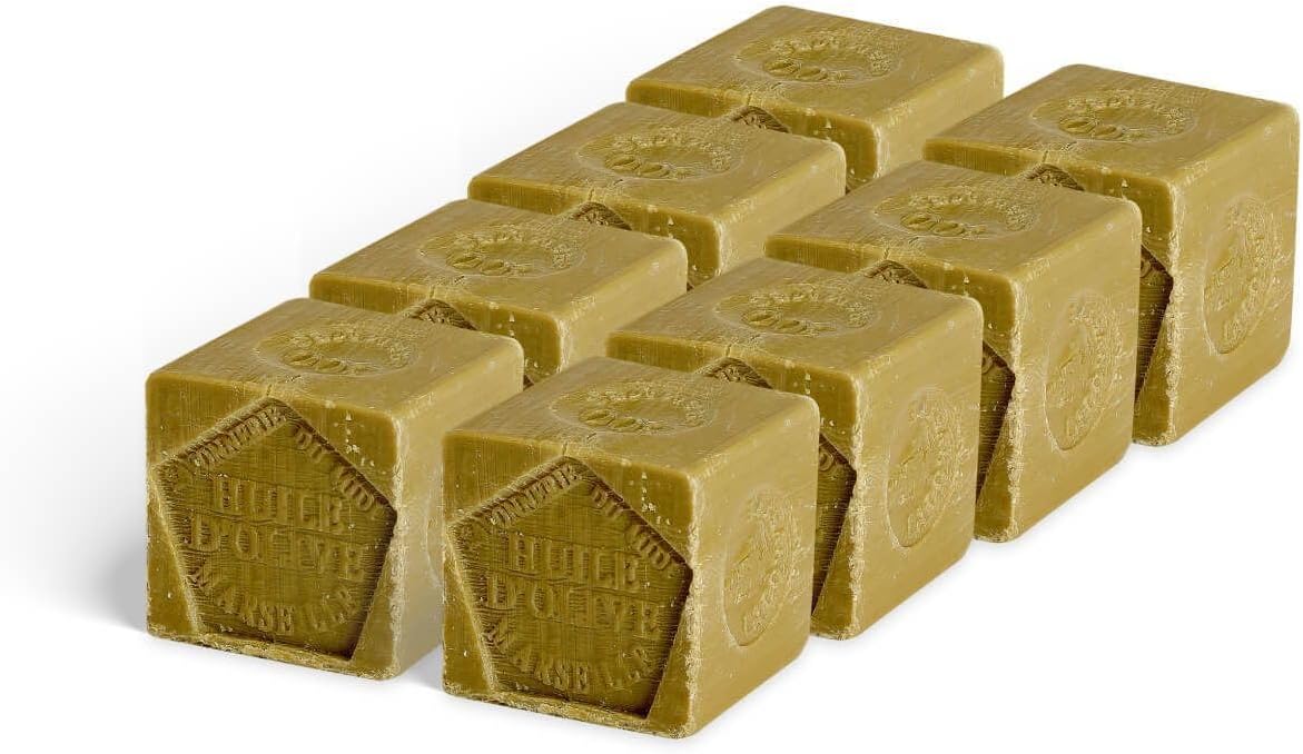 Cube Savon de Marseille Olive 300g x8