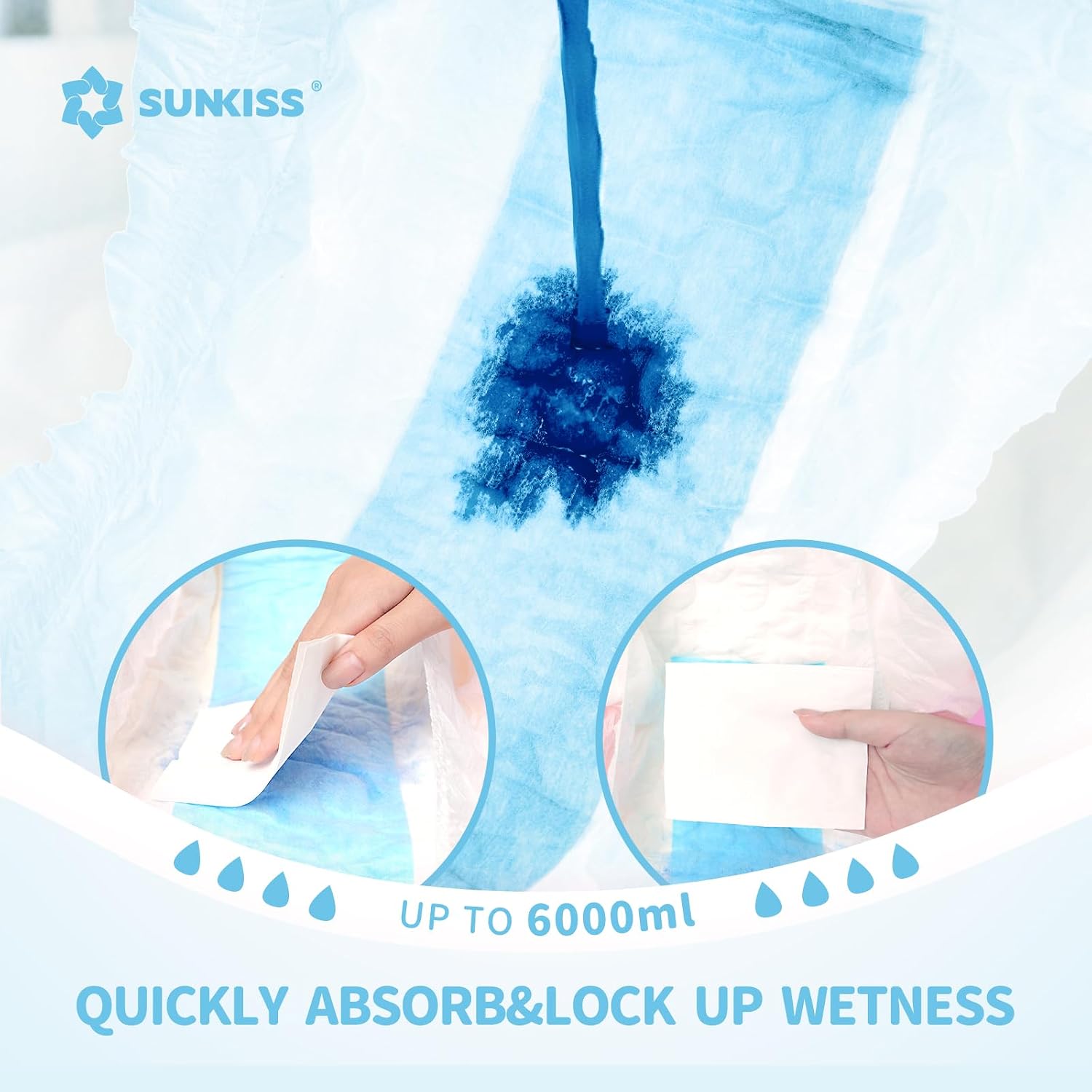Thumbnail 2 de SUNKISS Masterpiece Adult Diapers with Ultimate Absorbency – Unisex, Overnight Protection (10 Count)