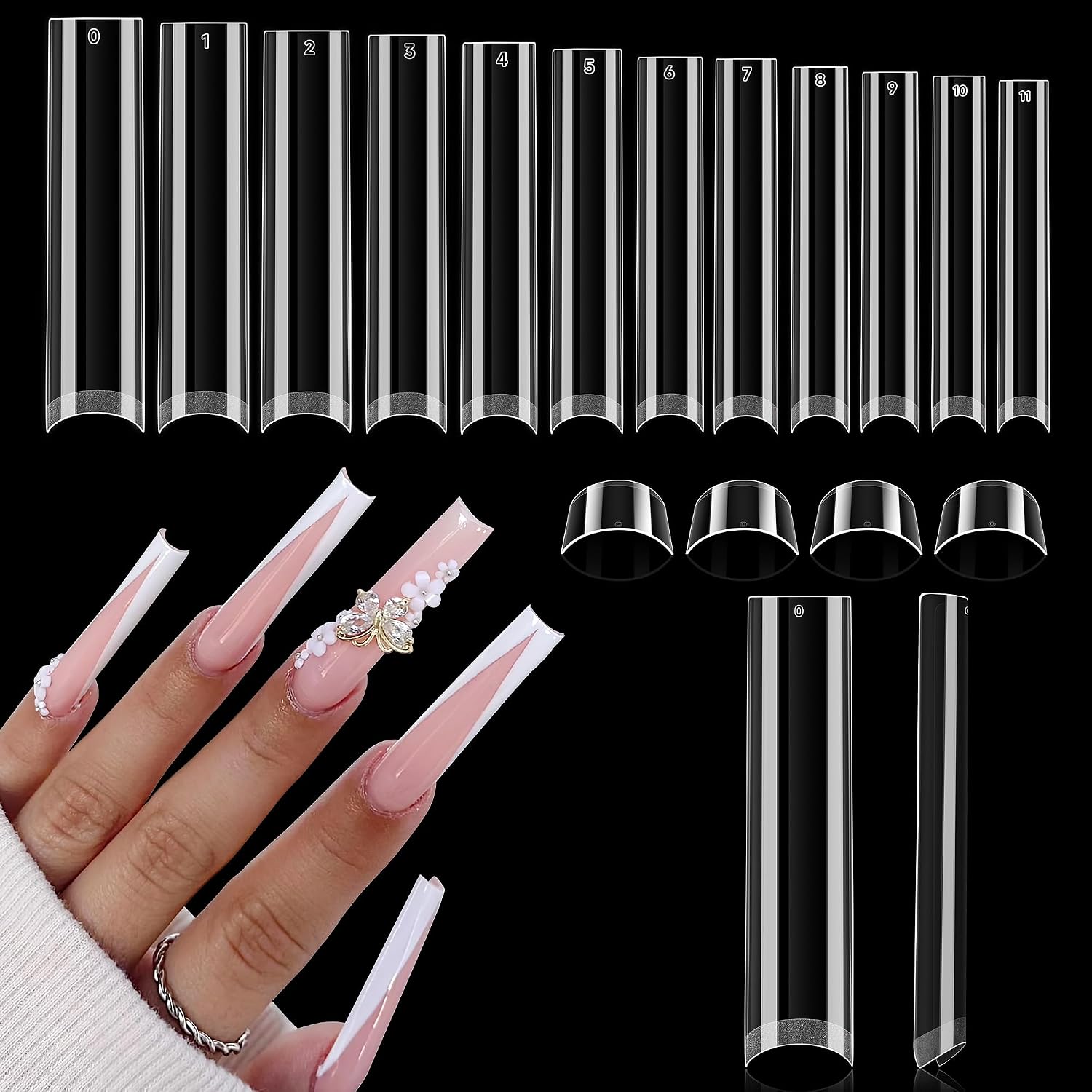 Detalle de UNA GELLA Nail Tips, 3XL