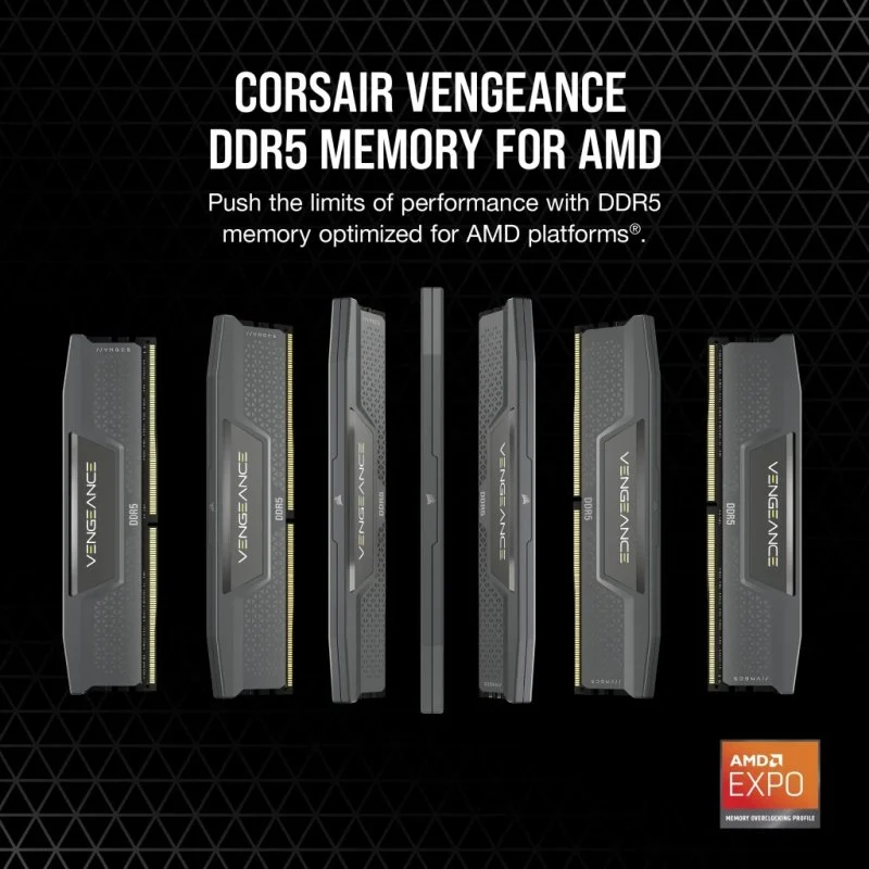 Thumbnail 2 de Corsair Vengeance DDR5 6000MHz 32GB 2x16GB CL30