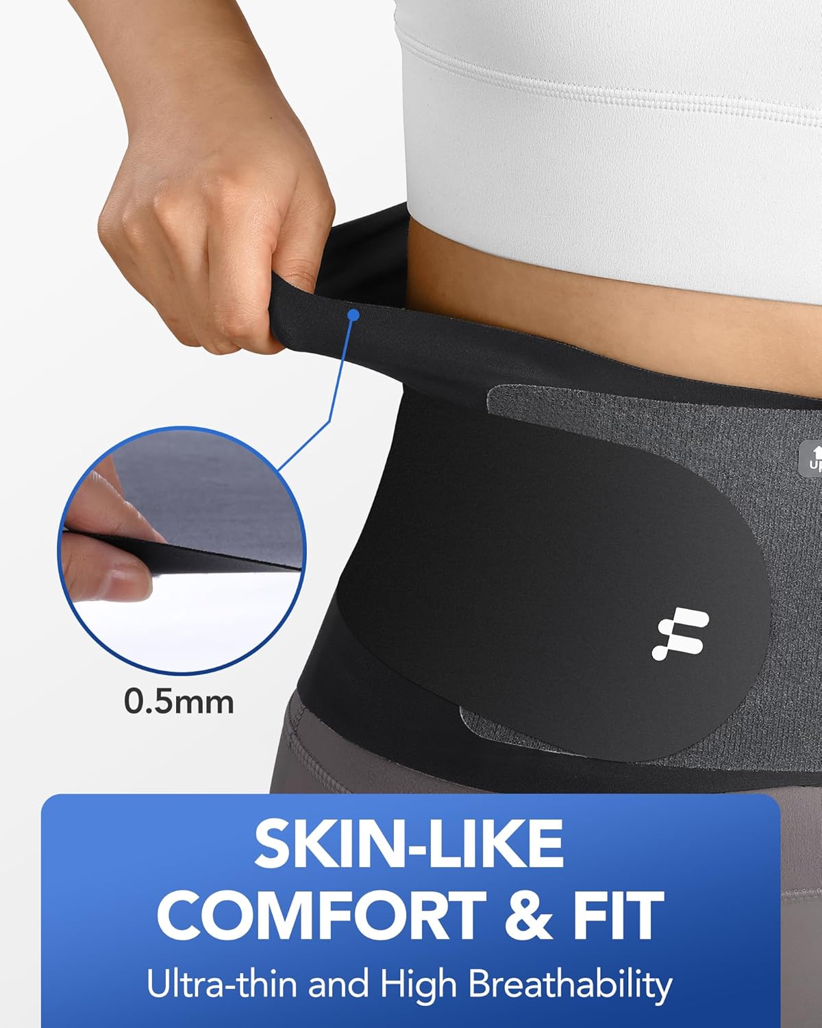 Thumbnail 2 de Fitomo Back Support Belt with 3D Lumbar Pad