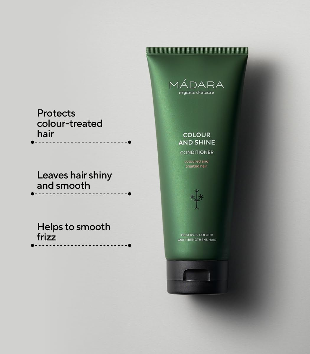Thumbnail 1 de MÁDARA Organic Skincare Apres Shampoing Couleur Et Brillance – 200 ml