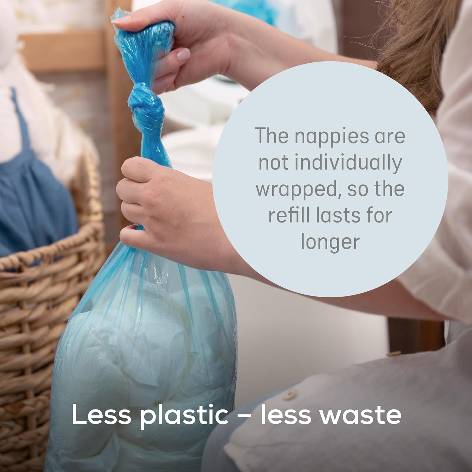 Thumbnail 5 de Angelcare Recharge pour poubelles à couches – Lot de 6