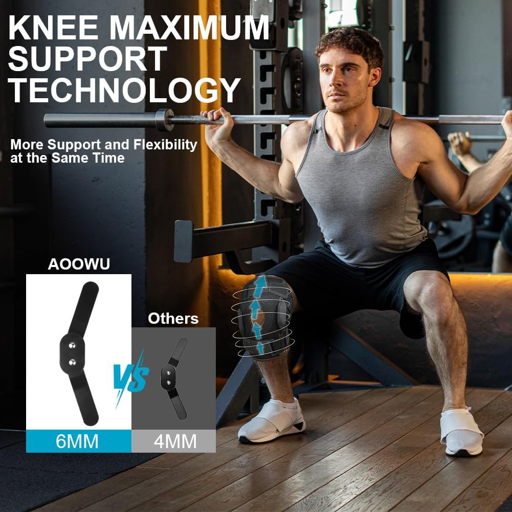 Thumbnail 4 de AOOWU Tutore Ginocchio Regolabile 68 cm 🦵