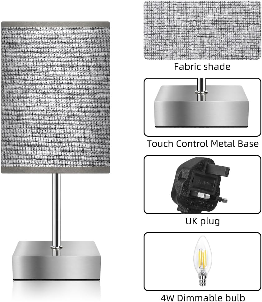 Thumbnail 2 de Totofac Touch Control Table Lamp, 3 way