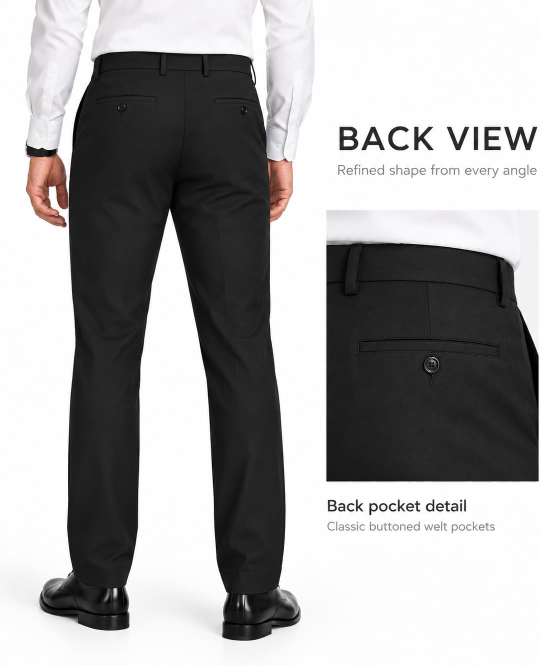 Detalle 2 de SNOWTEN Classic Fit Golf Pants 32