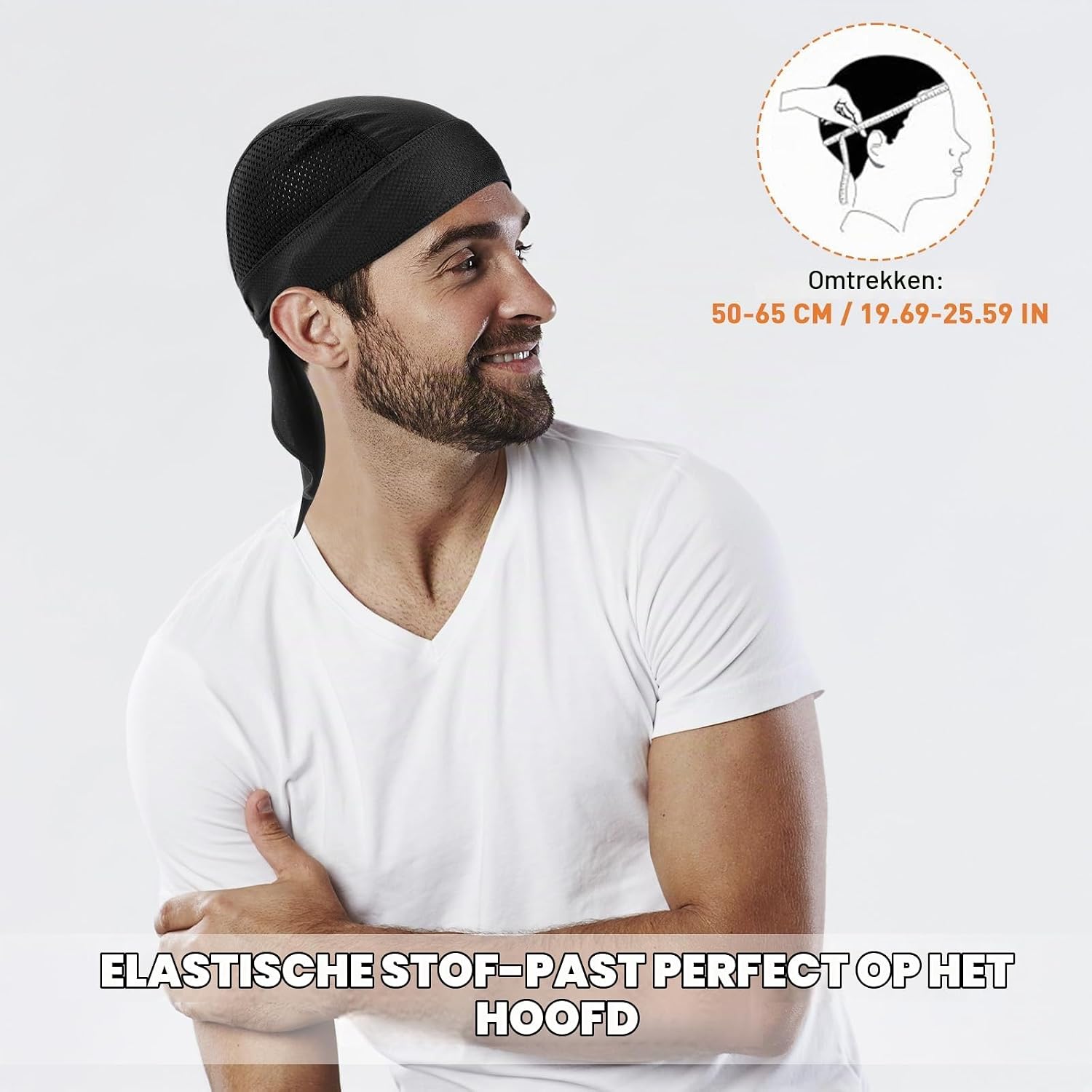 Thumbnail 3 de YANIKY Sports Bandana Cap ademende hoofddoek voor fietsen en sport