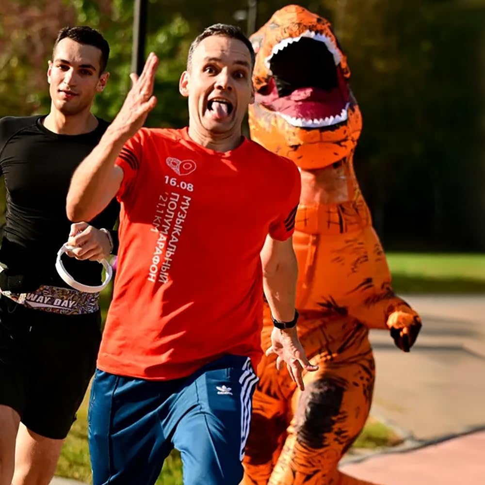 Thumbnail 4 de Rafalacy Aufblasbares Dinosaurier-Kostüm für Erwachsene