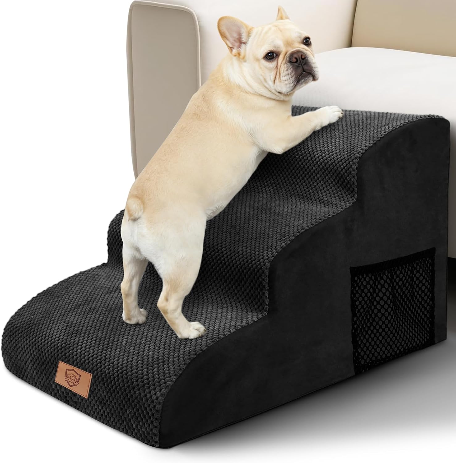 Detalle de Pawchop Dog Steps for Sofa 3-Step Ramp