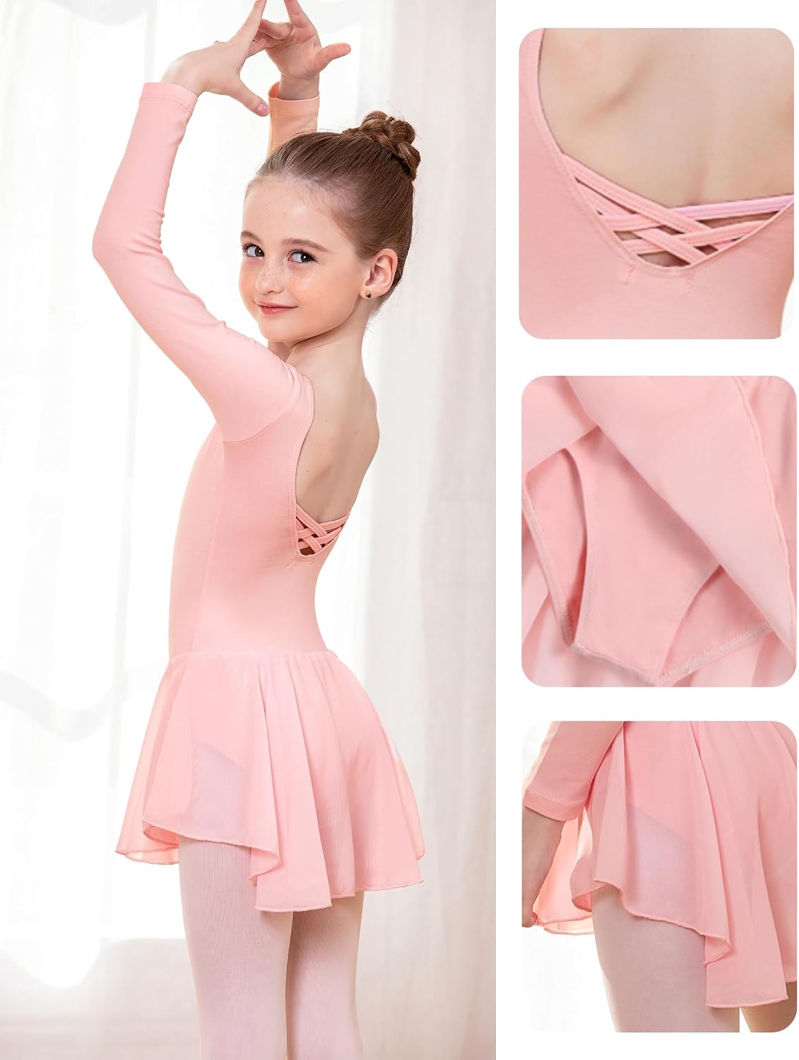 Thumbnail 3 de Abito balletto bambino in cotone