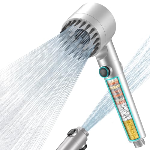 MEKO Alcachofa de ducha con filtro 15 pasos