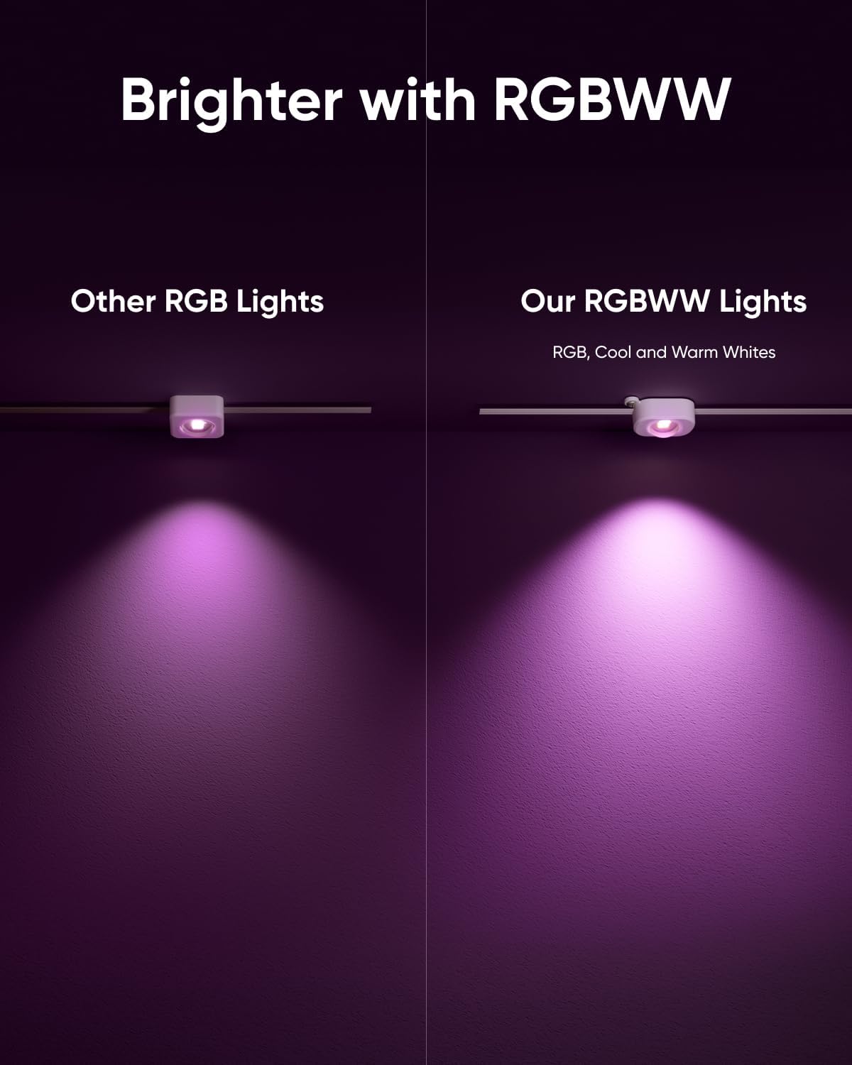 Thumbnail 6 de eufy T8L02 E22 Permanent Outdoor Lights, 100 ft RGBWW with 60 Triple LEDs
