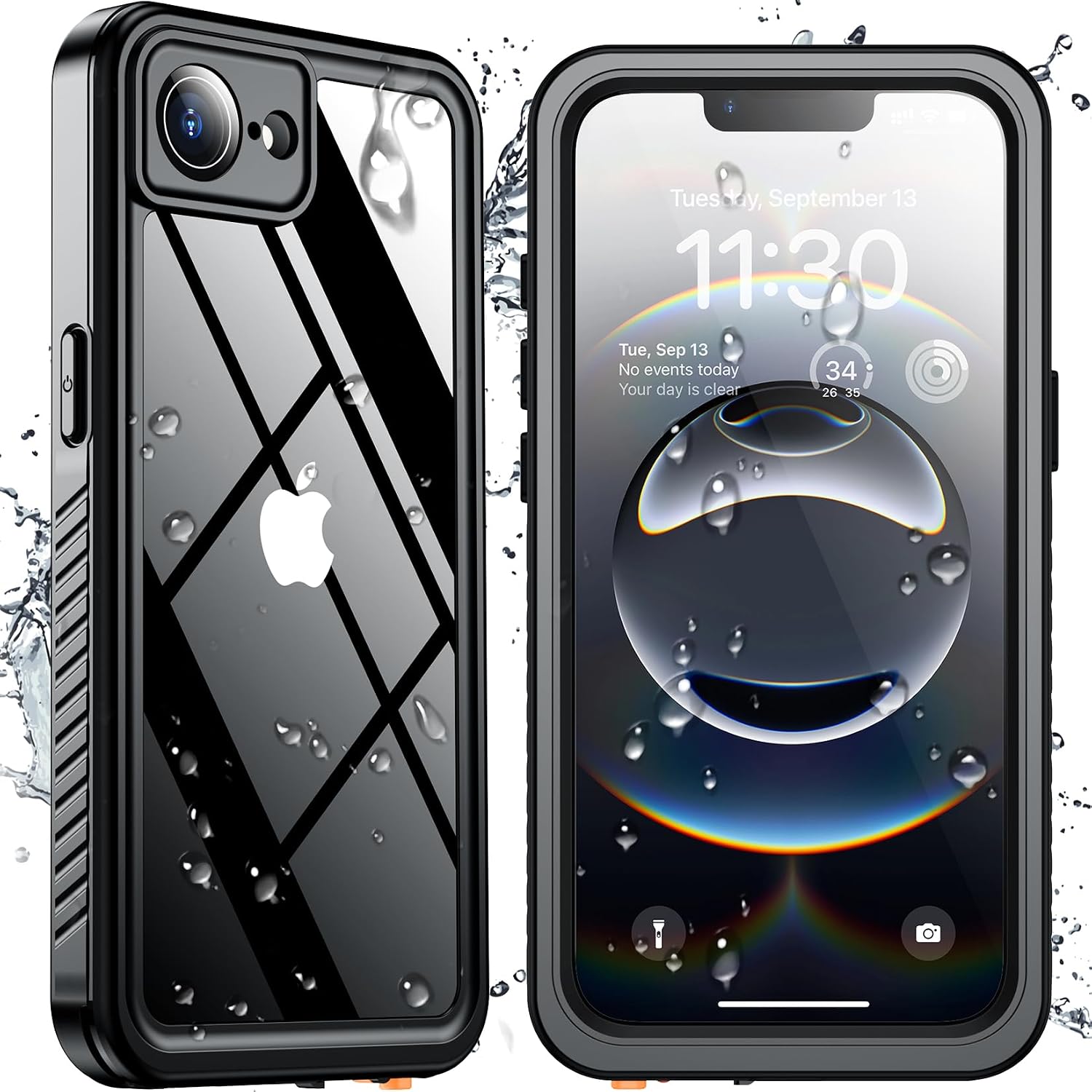 Detalle de SPIDERCASE iPhone 16e Waterproof Case 6.1"