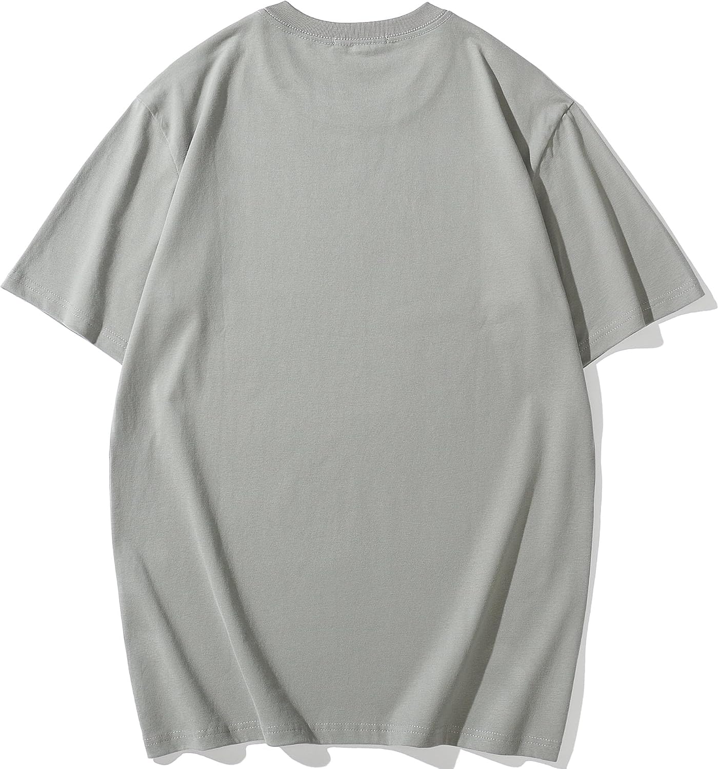 Thumbnail 3 de VEIISAR Herren dickes Rundhals Langarm-T-Shirt aus 100% Baumwolle (Heavy-Duty, vorgewaschen)