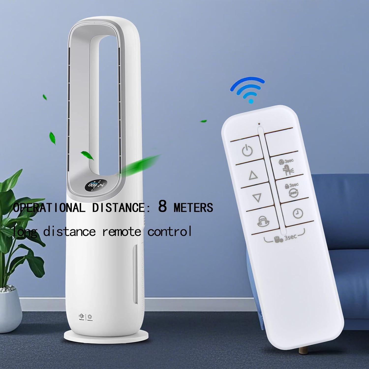 Detalle de TCNOUMT RC-G01 / RC-W01 Replacement Remote for Philips Air Performer 3-in-1