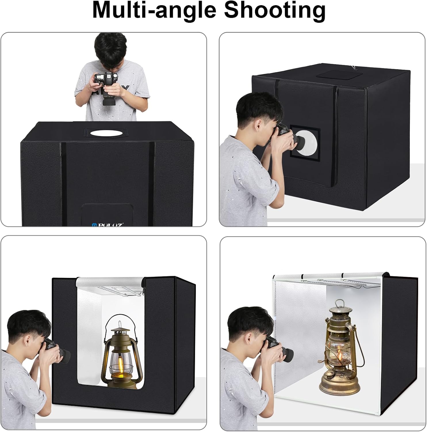 Thumbnail 5 de PULUZ 80cm Foldable Photo Light Box