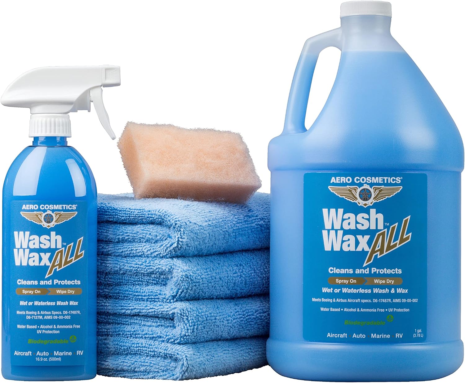 Imagen de Wash Wax All - Wet or Waterless Car Wash, Ceramic Spray Wax & Detailer en OfertitasTOP