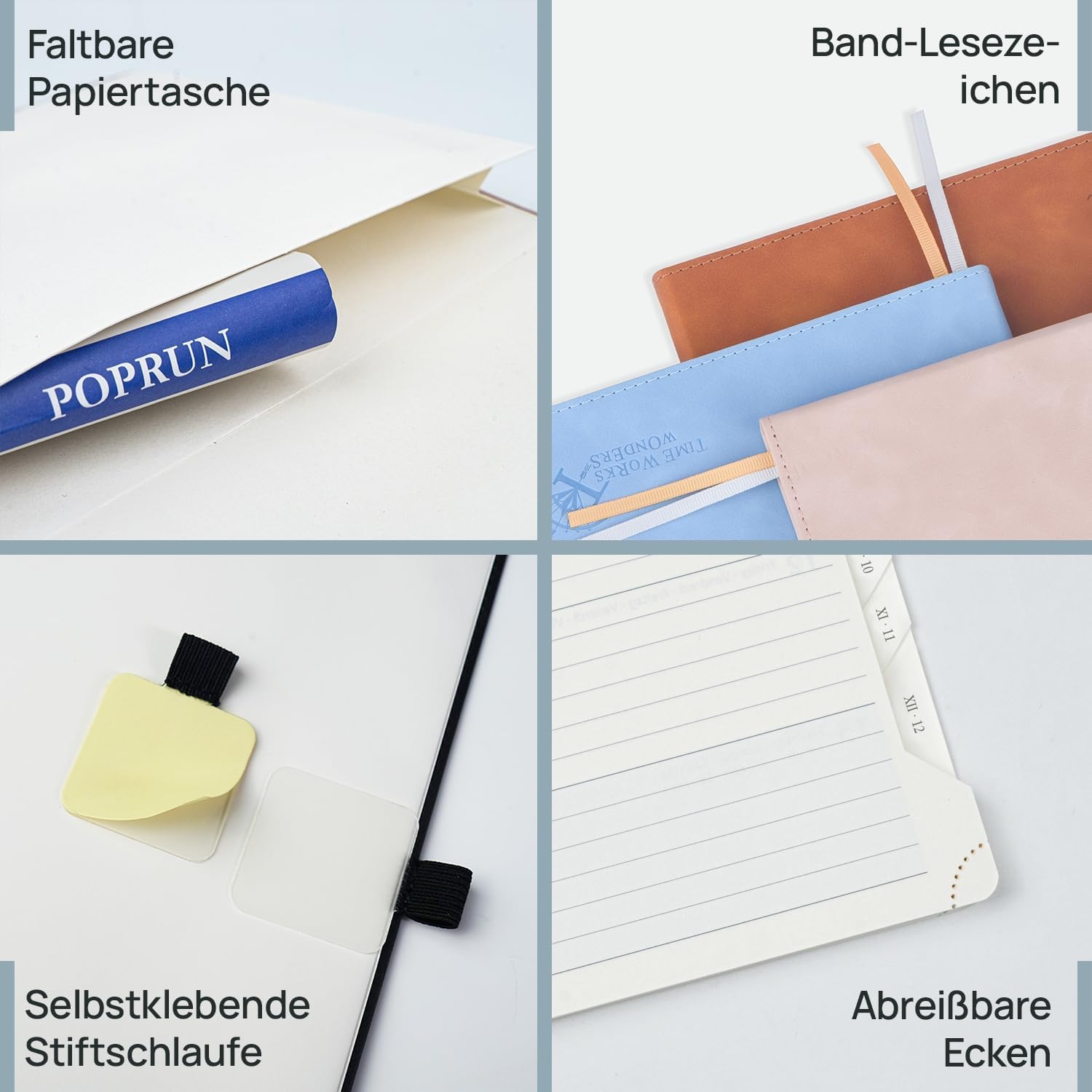 Thumbnail 5 de POPRUN Taschenkalender A6 2026 📒