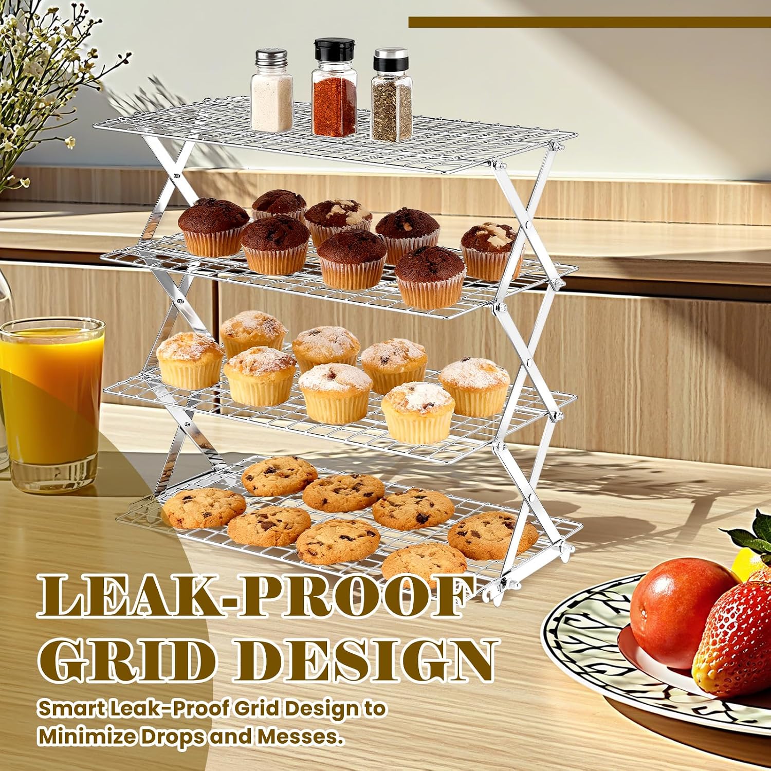 Detalle de BEWOS Cooling Rack, 4-Tier