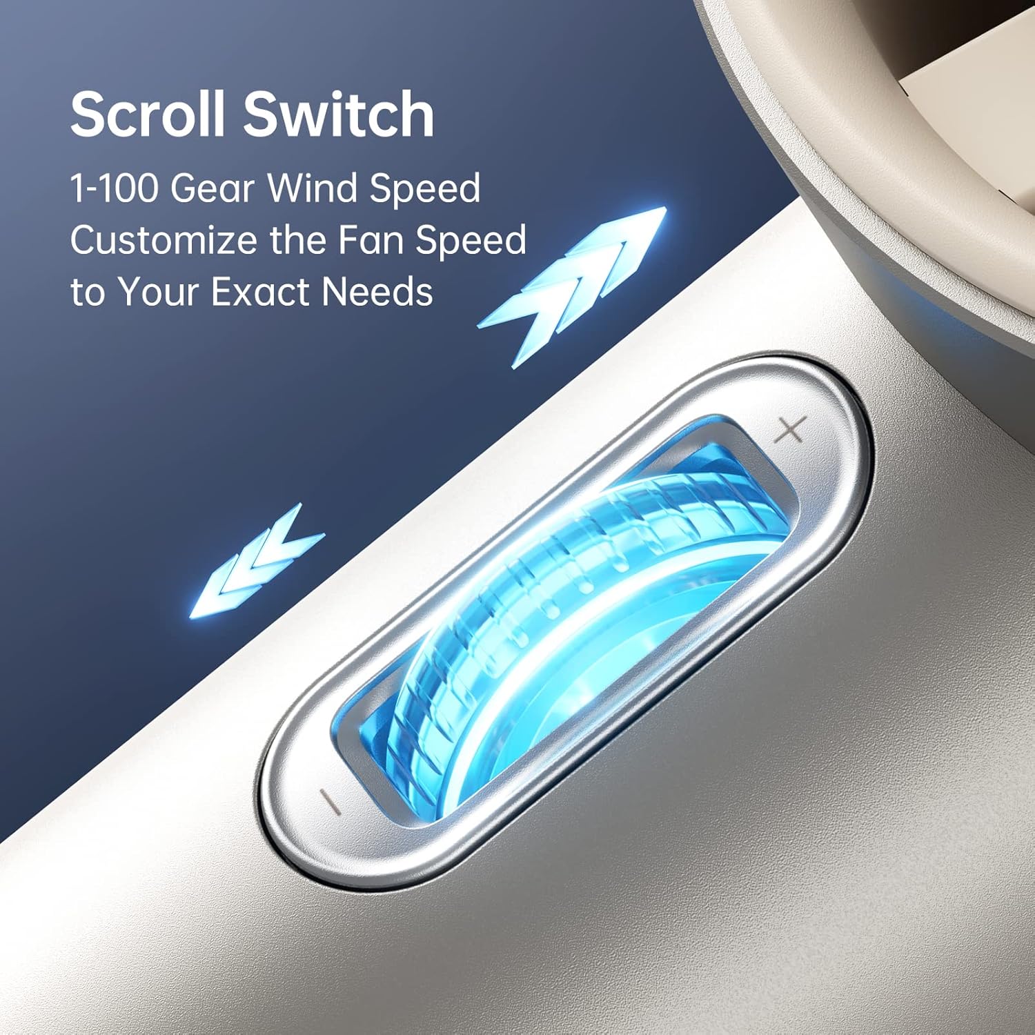 Thumbnail 5 de JISULIFE Ventilador Portátil de Mano con Pantalla Digital 🌀