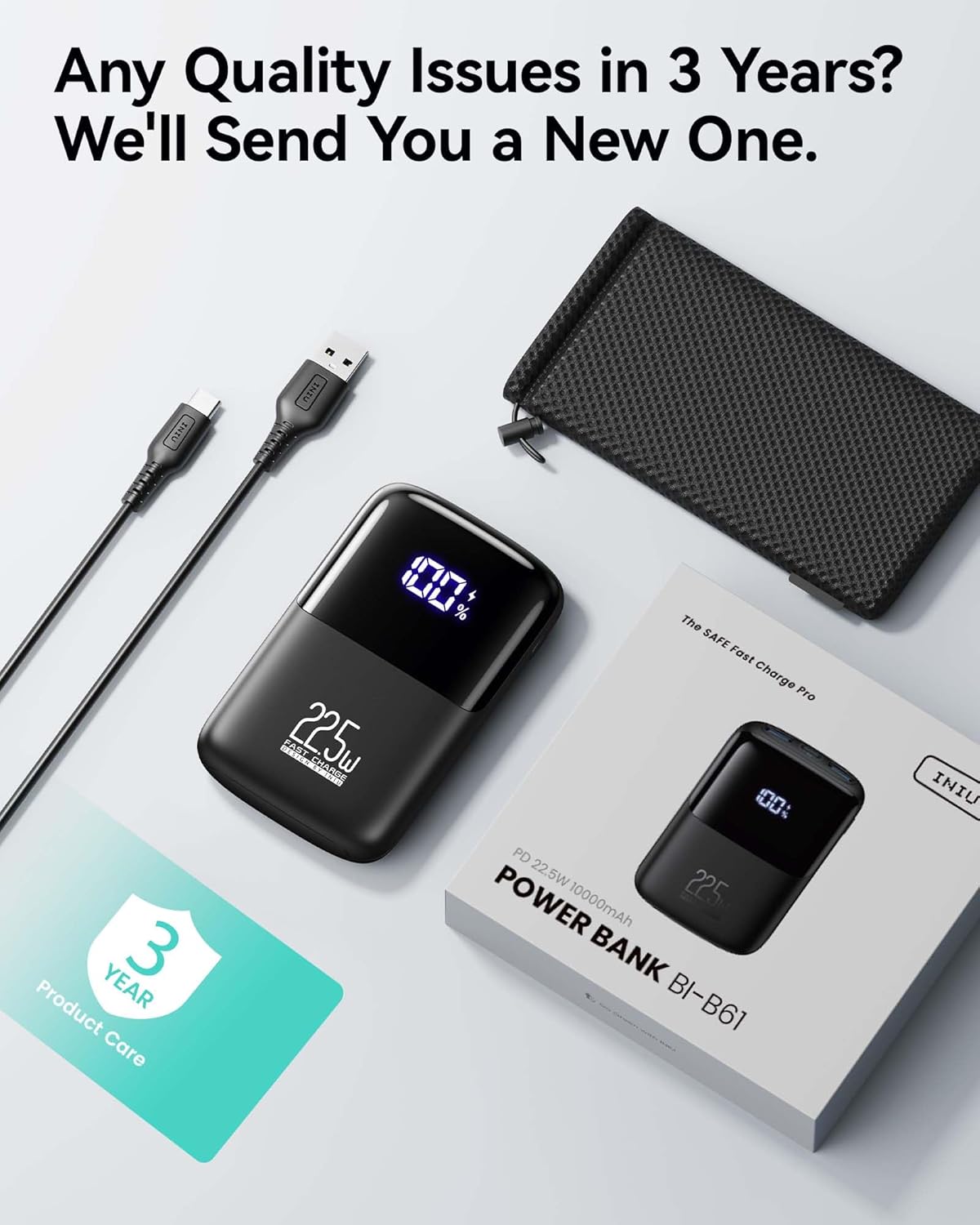 Thumbnail 6 de INIU Power Bank 10000mAh with 22.5W Fast Charging