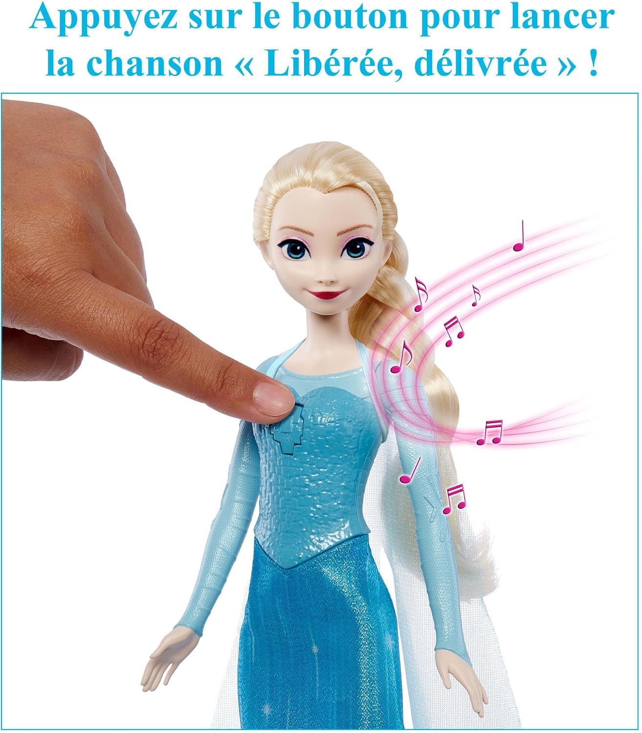 Detalle de Disney Elsa Poupée chantante 30 secondes