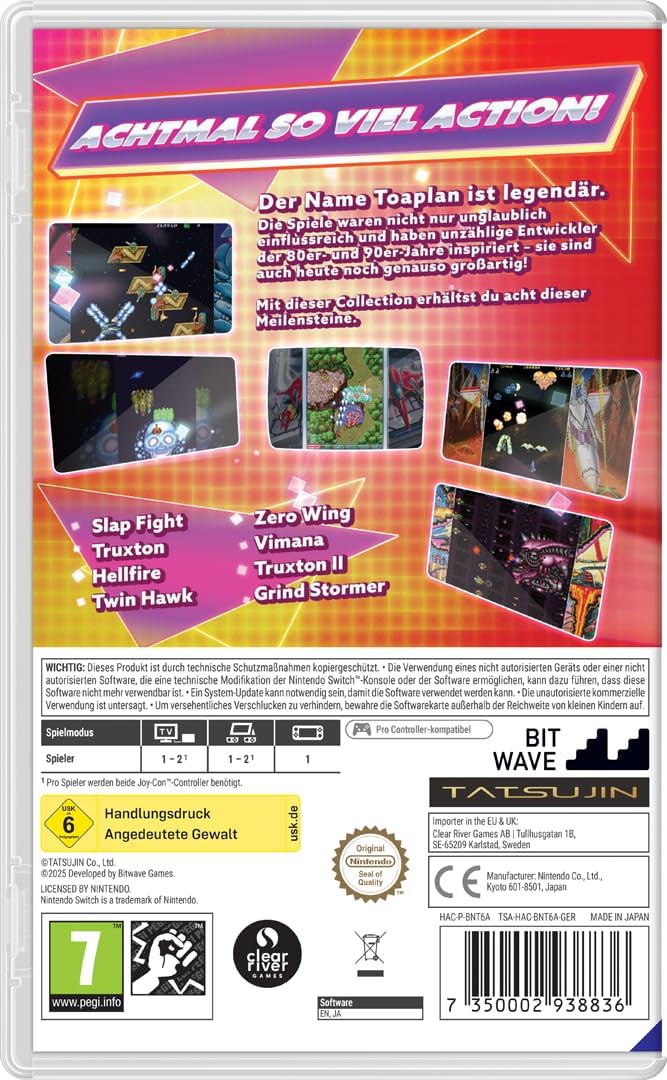 Detalle de Toaplan Arcade Collection Vol. 2 Nintendo Switch Spielesammlung