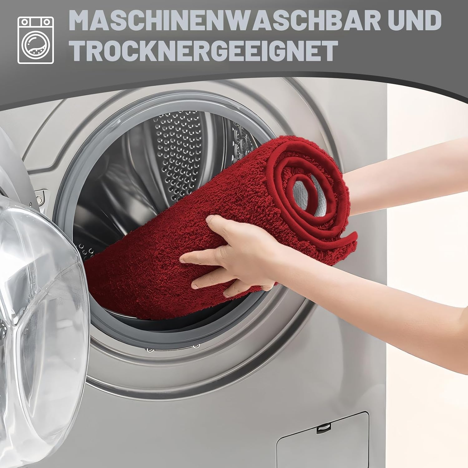 Thumbnail 5 de wyewye Mikrofaser-Badematte 50x80 cm