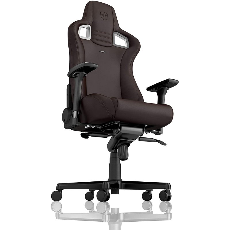 Thumbnail 1 de Noblechairs Epic Java Edition: Silla de Gaming en Cuero Híbrido y Acabado Marrón