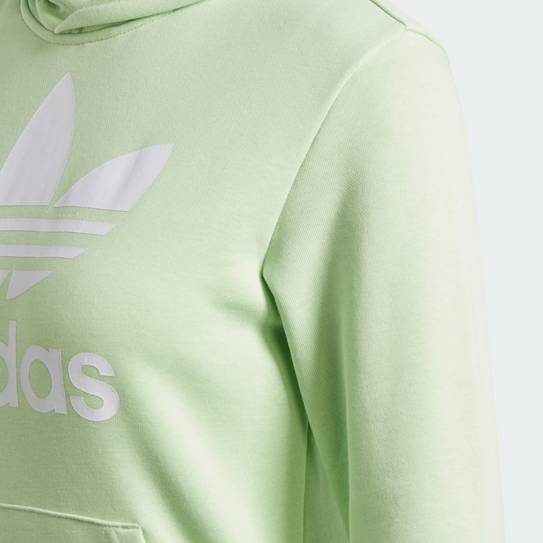 Thumbnail 2 de Sudadera con capucha Trefoil de Adidas en verde