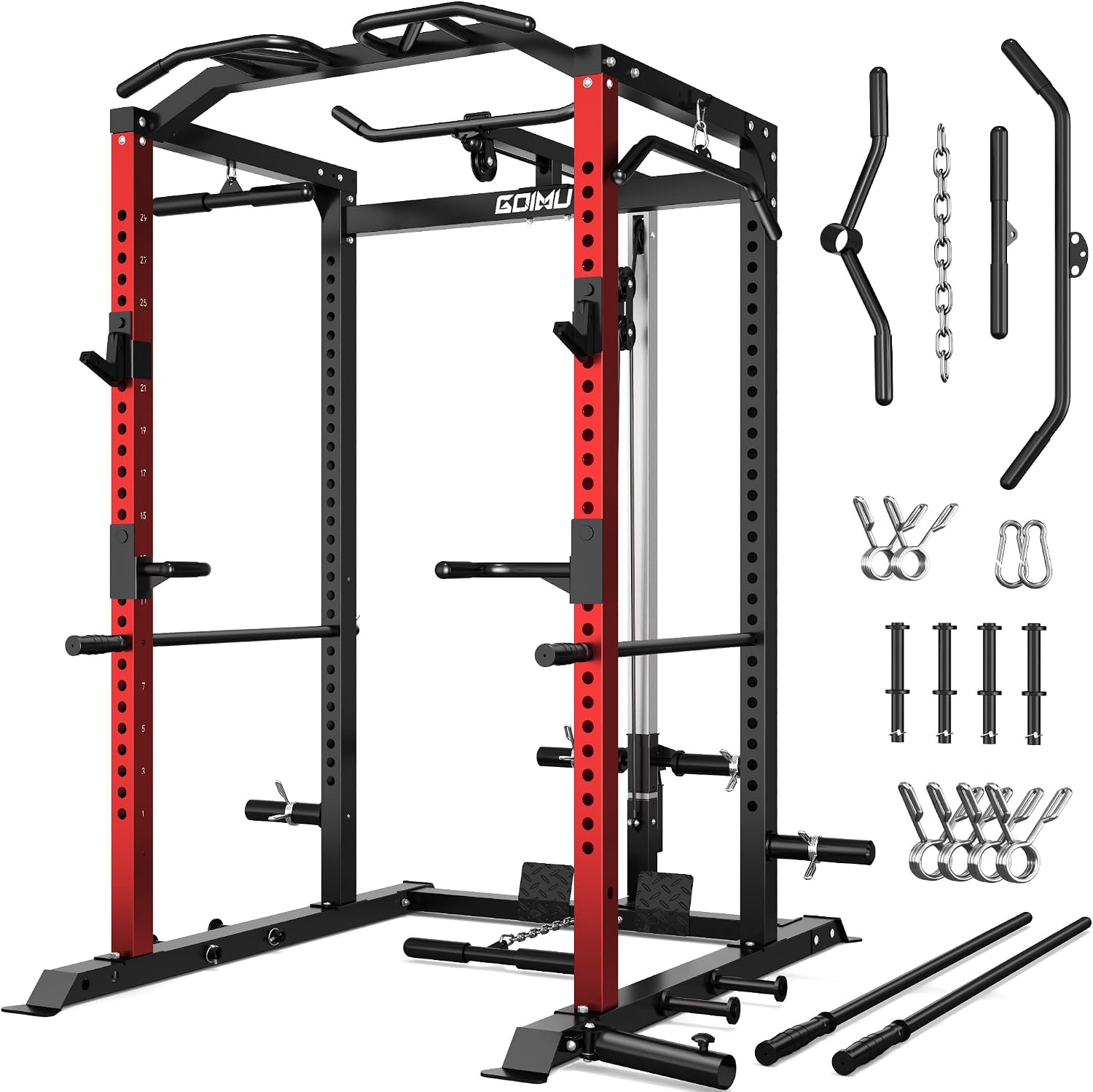 Detalle de allviate C1-V4 Power Cage, 1:1 Pulley System, 2,000 lb Capacity