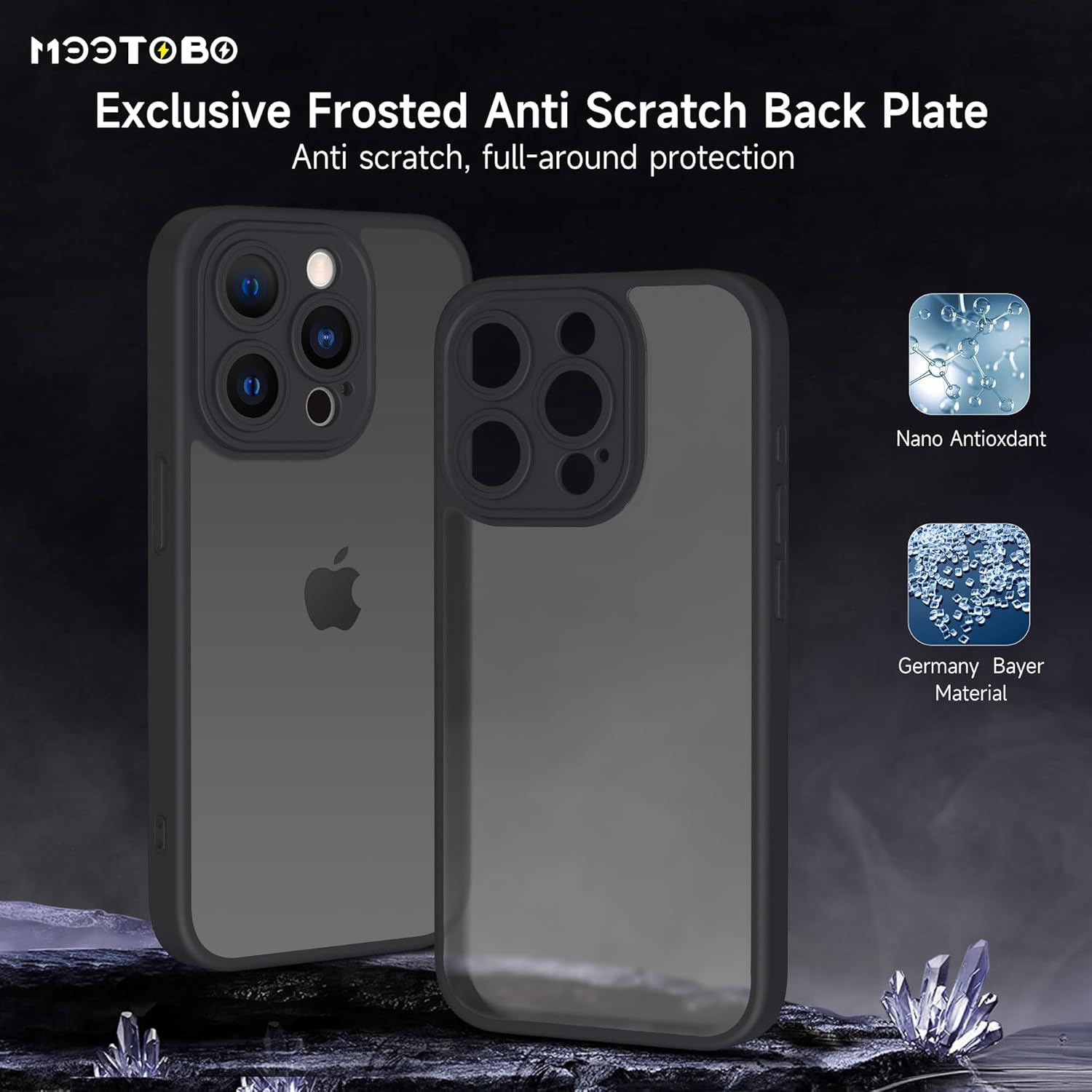 Thumbnail 6 de Mootobo iPhone 12 Pro case 6.1 inch, slim military-grade