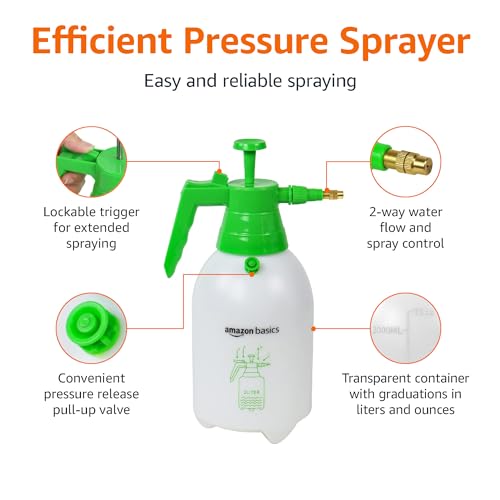 Thumbnail 1 de Amazon Basics Pressure Sprayer with Lockable Trigger Mechanism — 2 litres