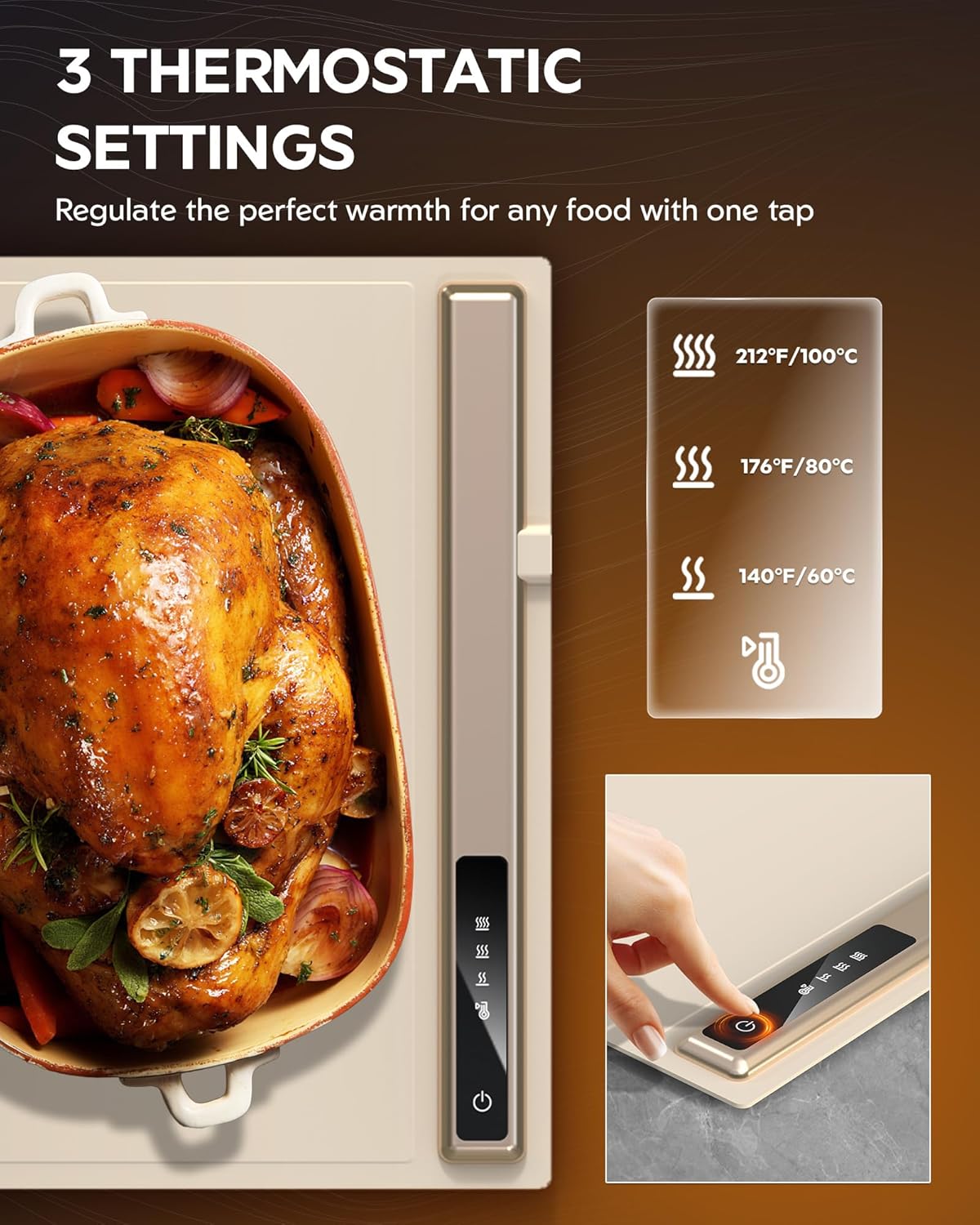 Thumbnail 1 de Warming Mat for Food 10s Rapid Heater 🍽