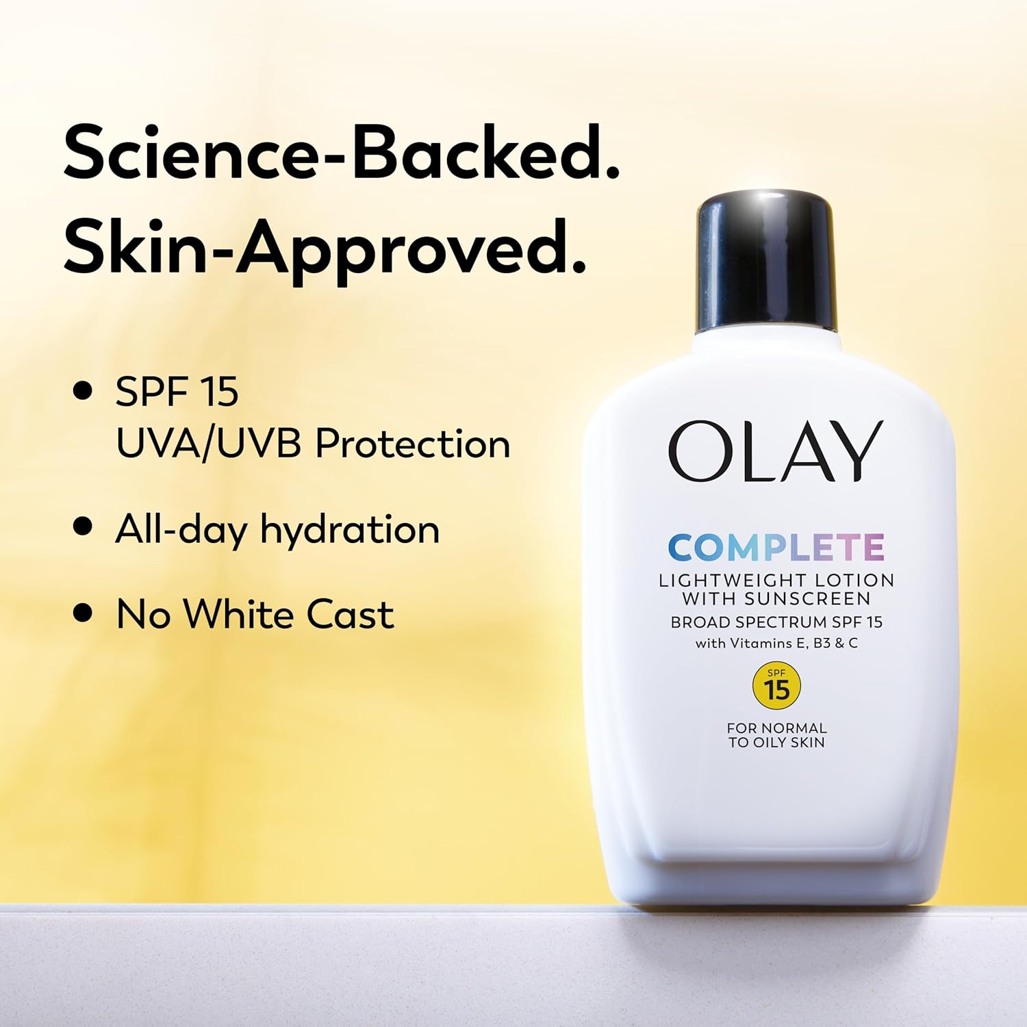 Thumbnail 2 de Olay Face Moisturizer SPF 15 (Vitamin C, E & Niacinamide) — Daily Lightweight Hydrating Lotion, 2-Pack (6 oz)