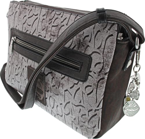 Detalle 2 de Anekke Core Mantle Medium Crossbody Bag Multicolor – Sac bandoulière à trois compartiments