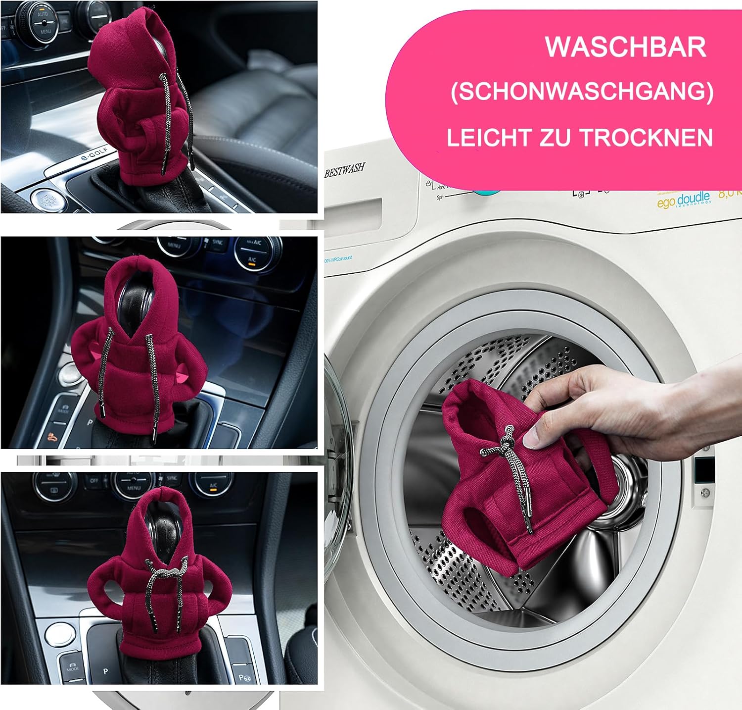 Thumbnail 3 de CORATED Schalthebel Hoodie 🚗