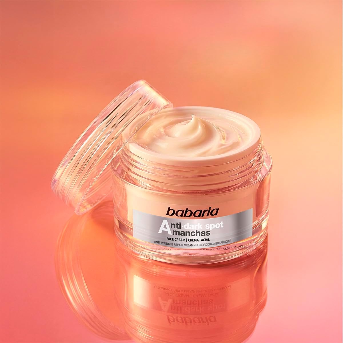 Detalle de Babaria Crema Intensiva Antimanchas nattkräm med nyponolja och silanol, 50 ml
