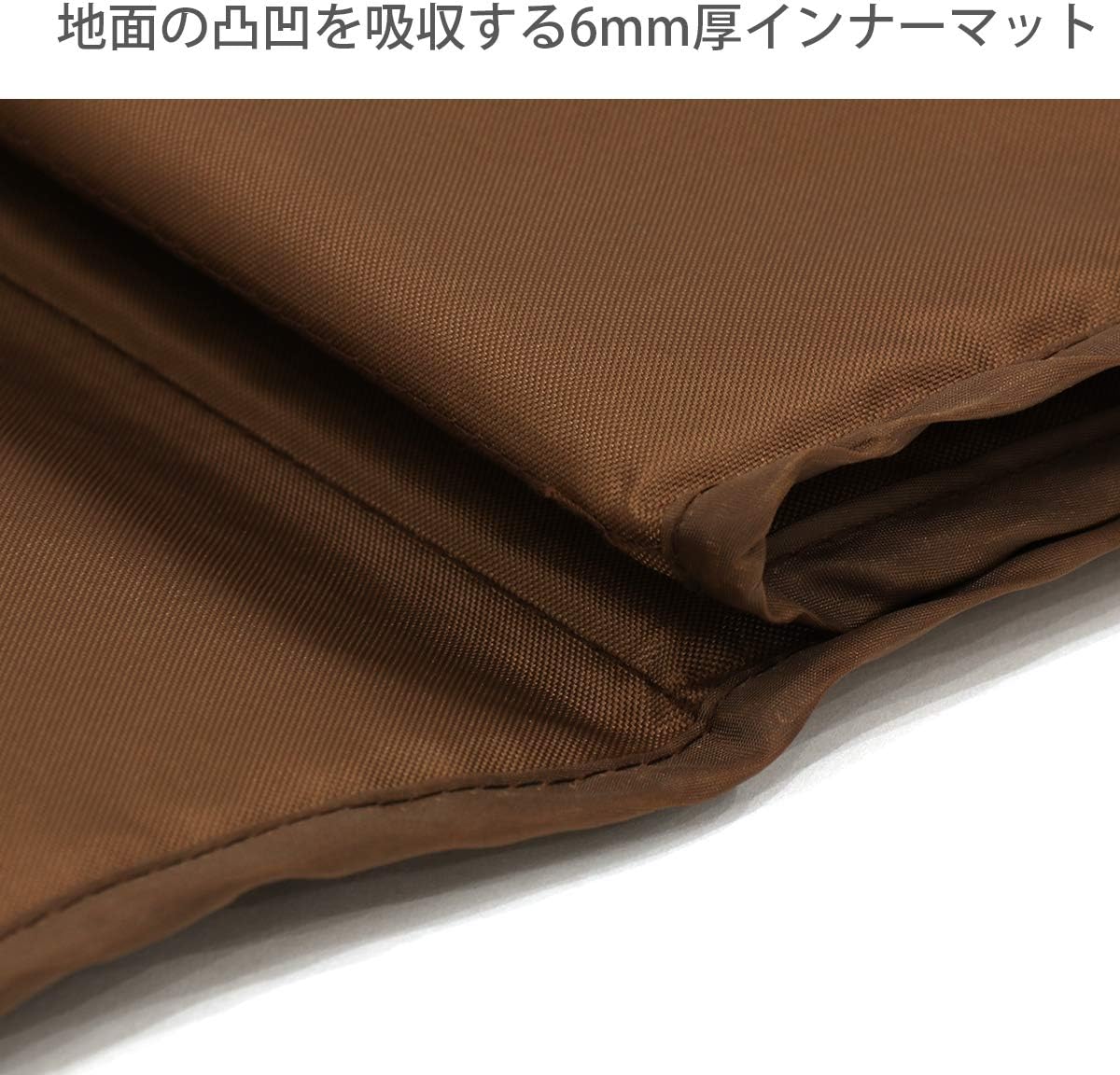Detalle de DOD ワンポールテント・キノコテント・ヤドカリテント用マット 厚さ6mm、270×232cm