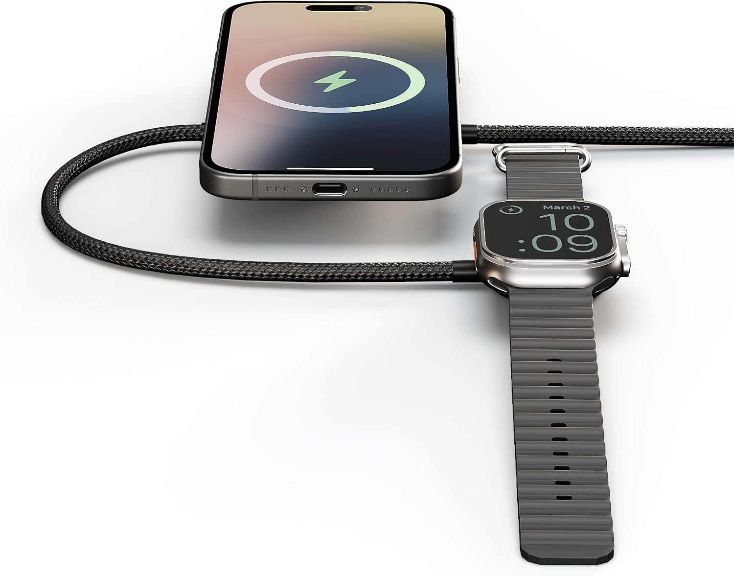 Detalle de Otterbox Zens Wireless Charging Cable Pro 2 15W
