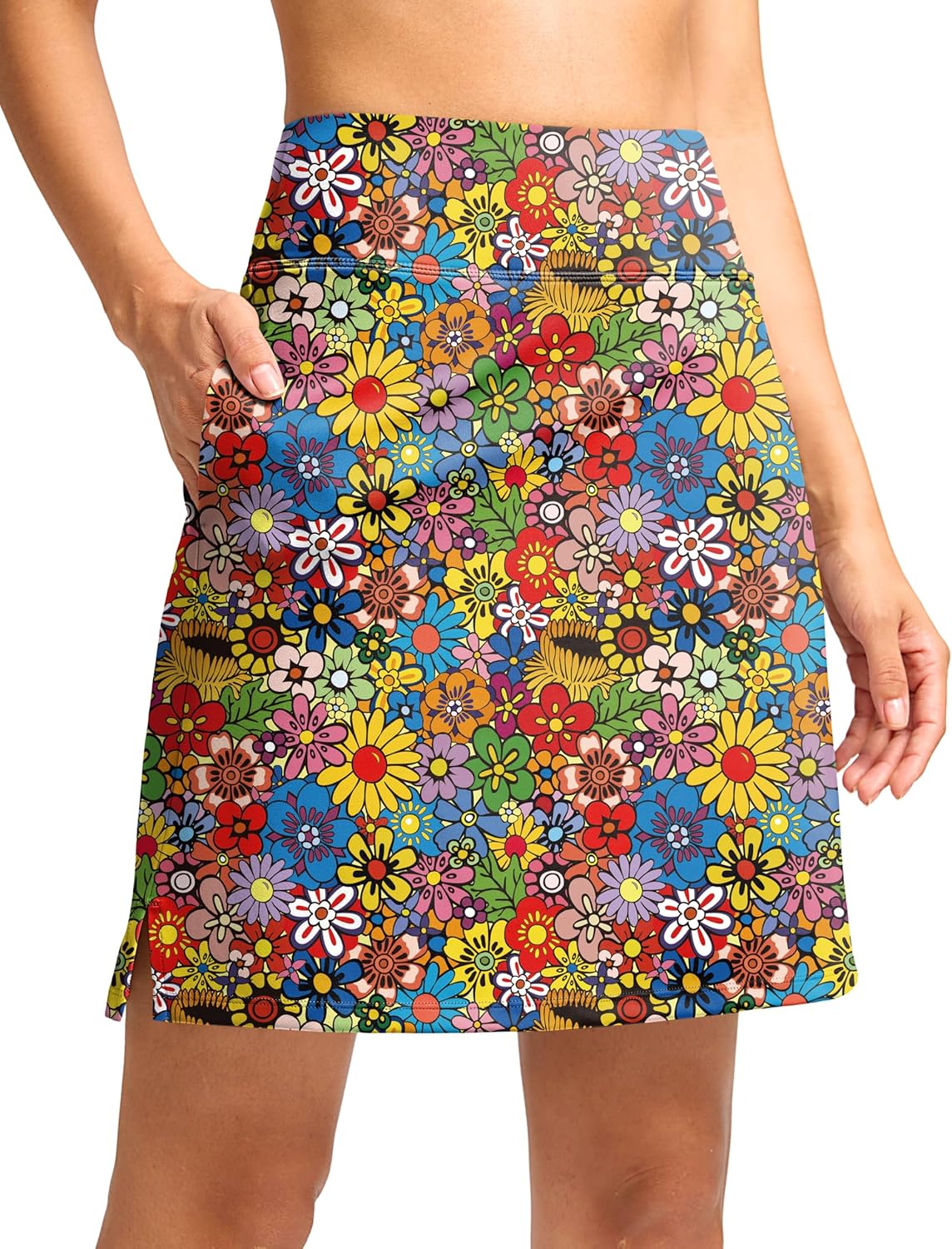 Thumbnail 4 de Viodia 18" High-Waisted Skort for Women with Pockets (Knee-Length)