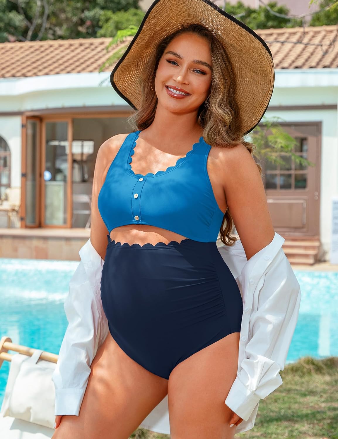 Thumbnail 6 de Charmo Maternity One Piece Swimsuit UPF 50+