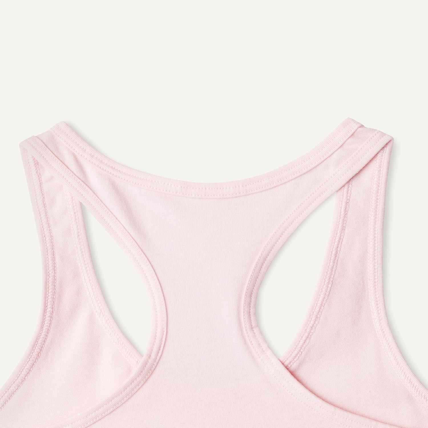 Detalle de Amazon Essentials Première Brassière Courte à Dos Nagéur en Jersey de Coton Fille – Lot de 2